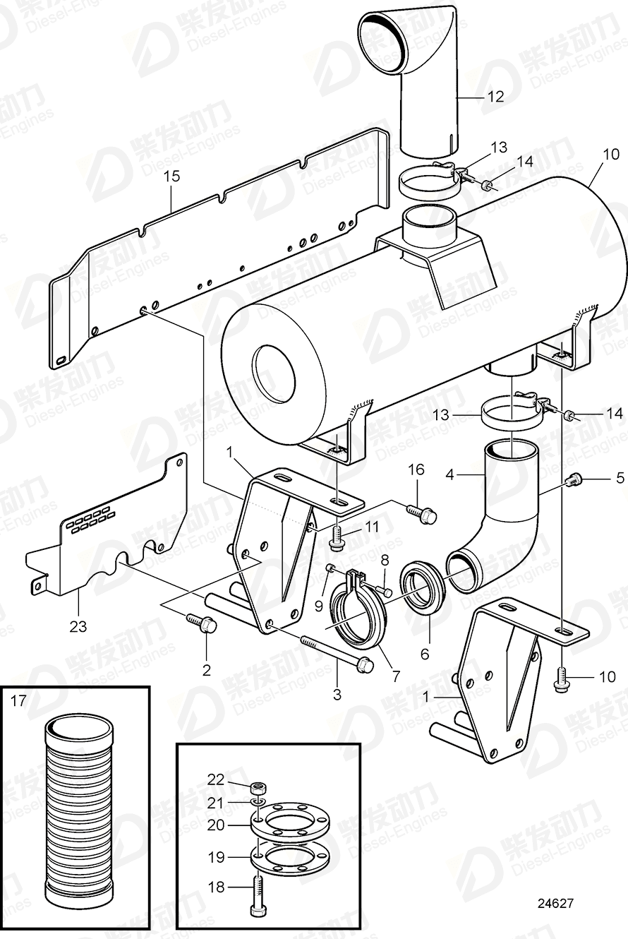 volvo penta Heat shield 3884341 Drawing volvo penta Heat shield 3884341 Drawing